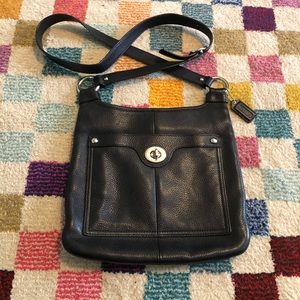 COACH FACTORY Penelope Leather Flat Crossbody GUC